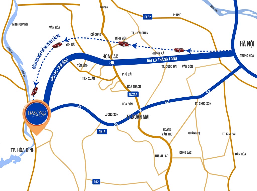 Vị trí vàng đắc địa của dự án Dasong Village
