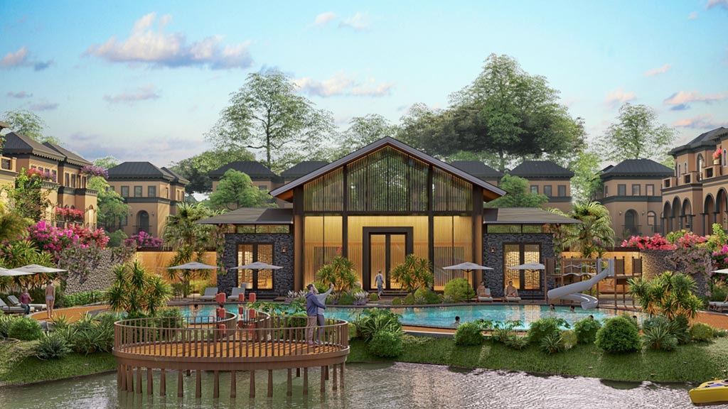 Biệt thự ven sông Dasong Village đang là xu hướng hiện nay