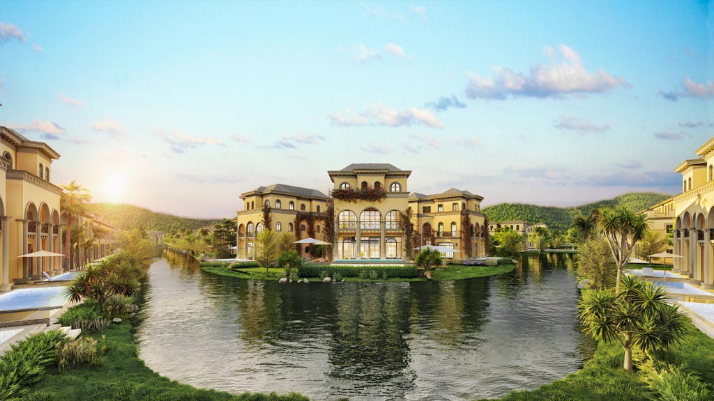 Biệt thự ven sông của Dasong Village